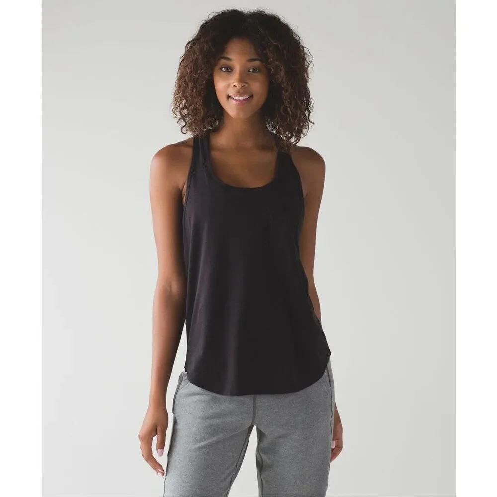 ✨Lululemon Yogi RacerBack III Black Sz Small Tank✨